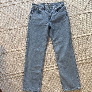 Levi's Low Pro Light Blue Straight Leg Jeans